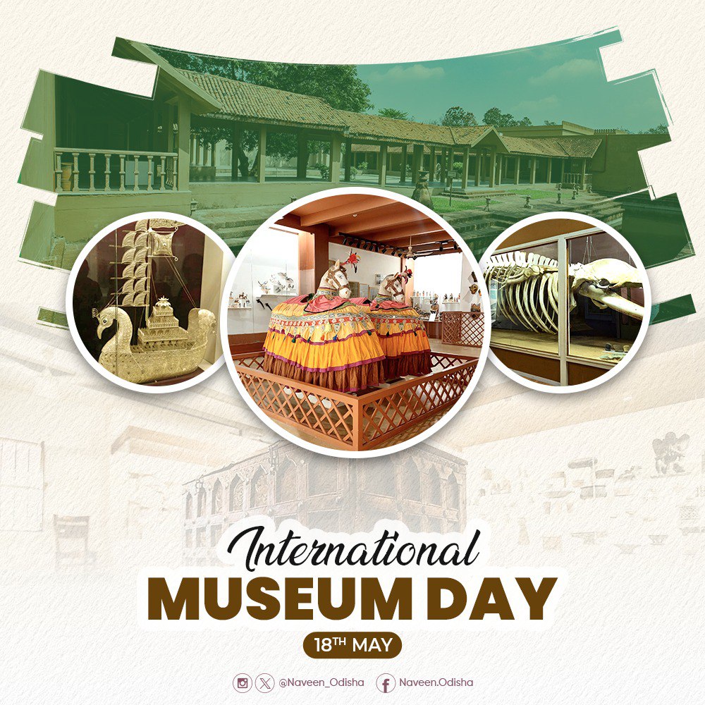Museums educate people about the nation’s art, architecture, culture, history and civilisation. On #InternationalMuseumDay, urge everyone to visit museums and enrich their knowledge and insight.