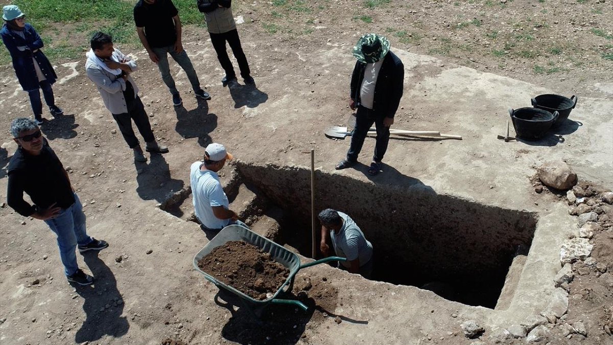 Adıyaman: Tharsa Antik Kenti’nde oda mezar bulundu nupel.tv/adiyaman-thars…