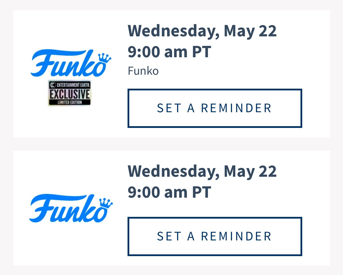 Who is it?! I wonder .. a brand new exclusive Funko POP! Will be dropping this Wednesday … along a mountain of other things! Keep a close eye on the link below ..
Linky ~ fnkpp.com/Drop
#Ad #FPN #FunkoPOPNews #Funko #POP #POPVinyl #FunkoPOP #FunkoSoda