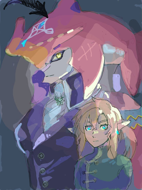 #sidlink #tegaki
主従しどりんちゃん再び