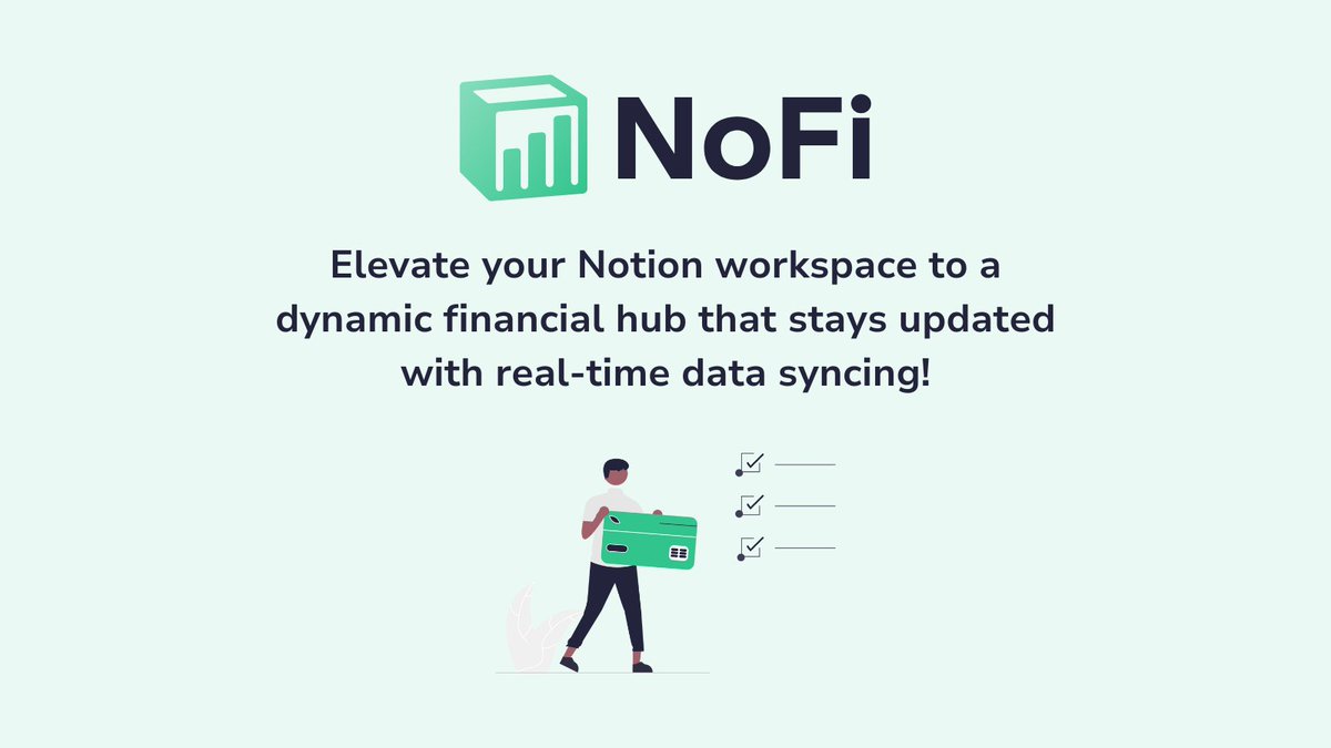 NoFi_so's tweet image. Transform your Notion workspace into a cutting-edge financial command center with seamless real-time data syncing! 💼💻 #Notion #FinancialHub #RealTimeSync