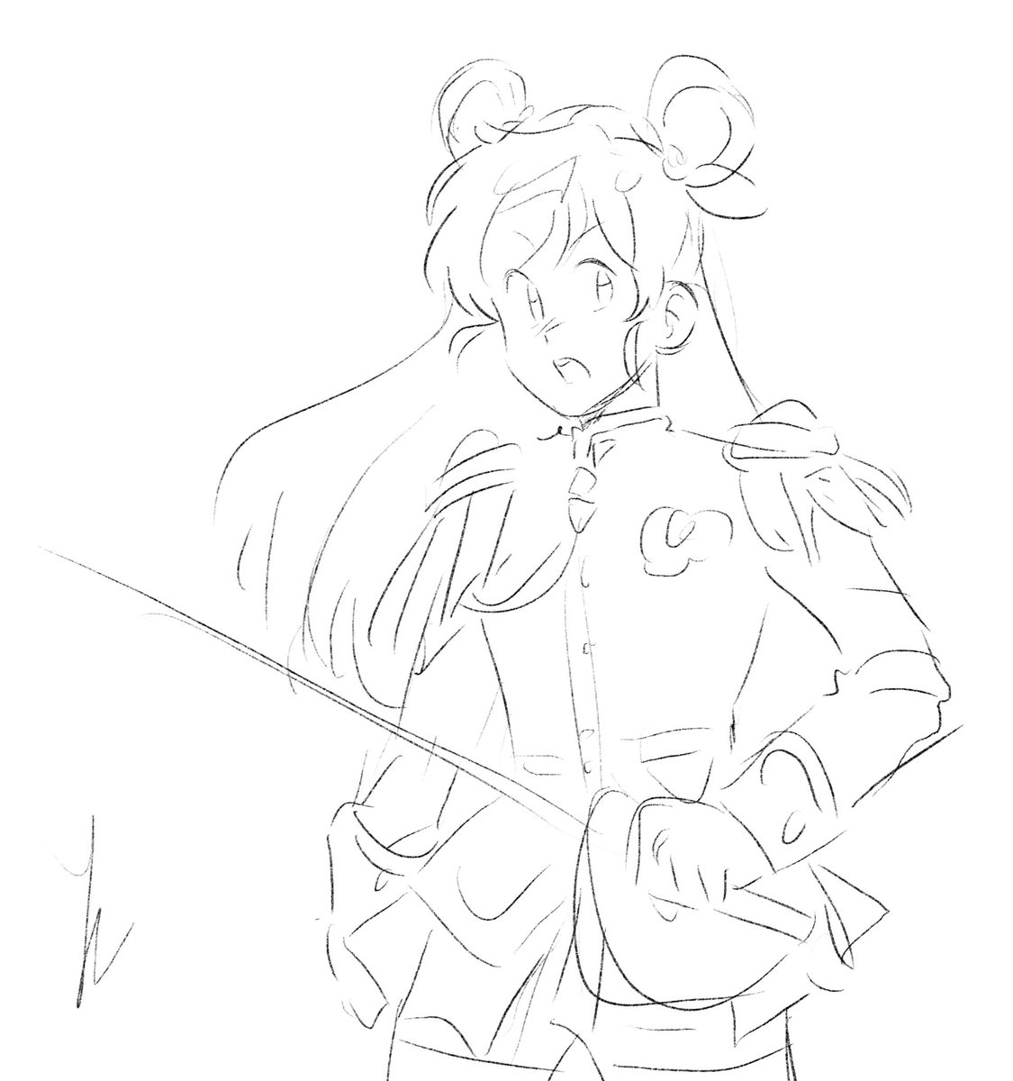 utena and yes 5 are kinda similar in a very sad way that makes me sad… oh well, guess i'll draw #precure 