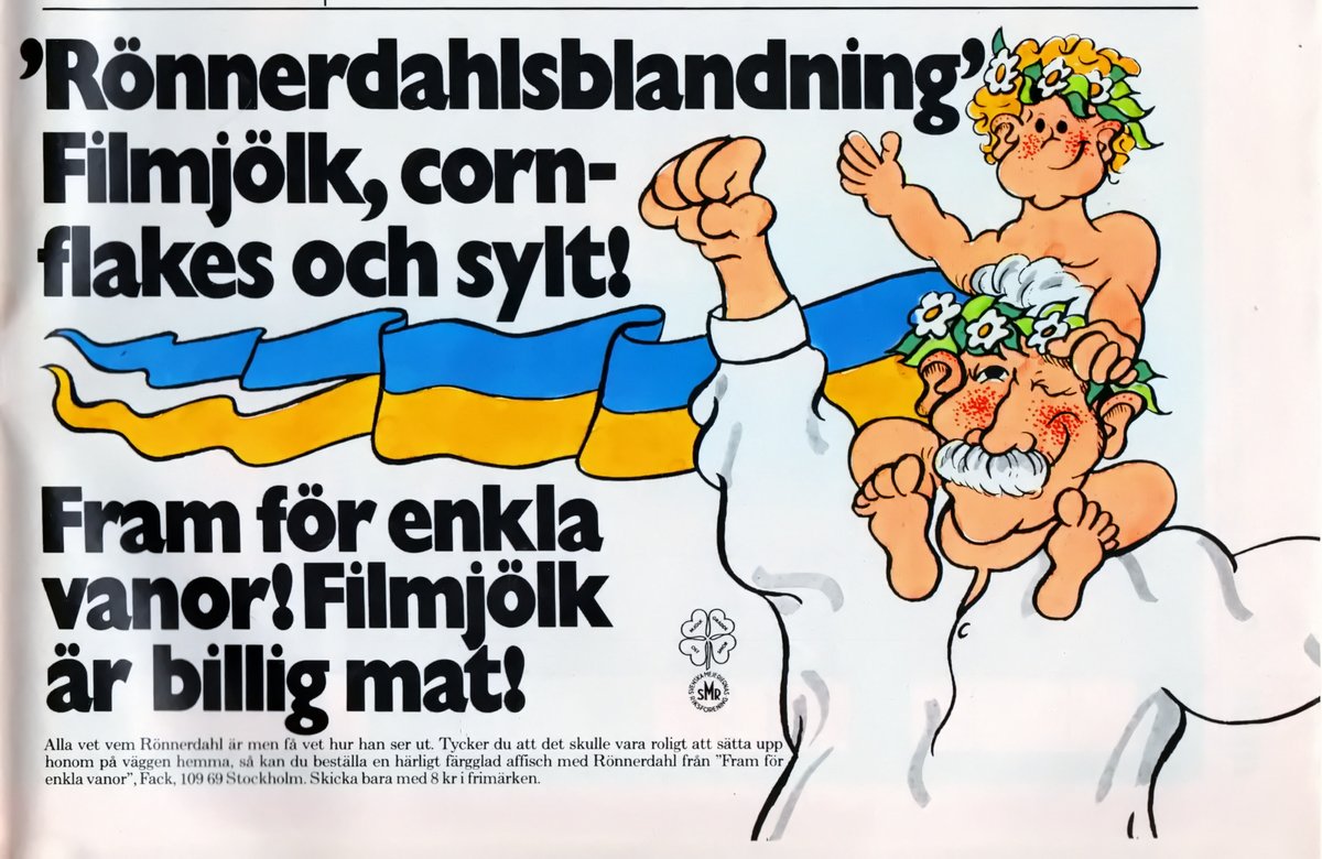 'RÖNNERDAHLSBLANDNING'

#Vi -nr22 1974  #SMR Svenska Mejeriernas Riksförening #ad #reklam