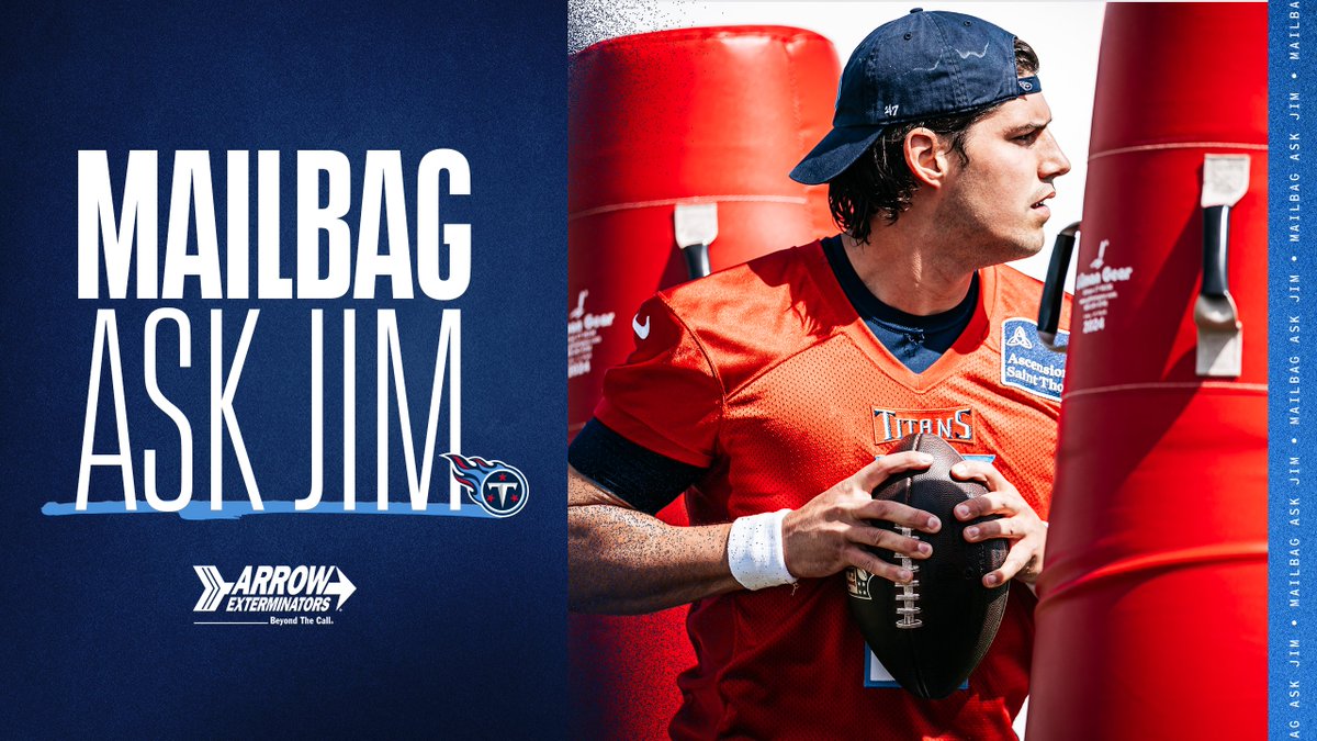 This weekend's @Titans mailbag has arrived. READ bit.ly/3ym9qzD