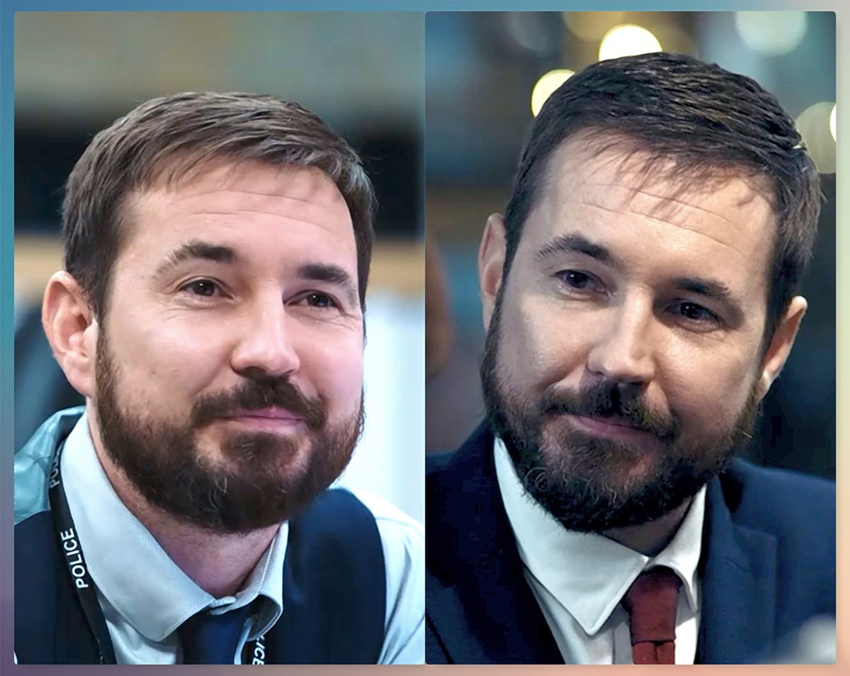 PIC OF THE DAY Series 6 wasn't the happiest time for poor Steve; Lonely, addicted to painkillers & generally struggling but thankfully he got back on the right path & even managed to find his smile again ☺️ ~ #LOD6 📸 : BBC #MartinCompston @martin_compston #LineOfDuty