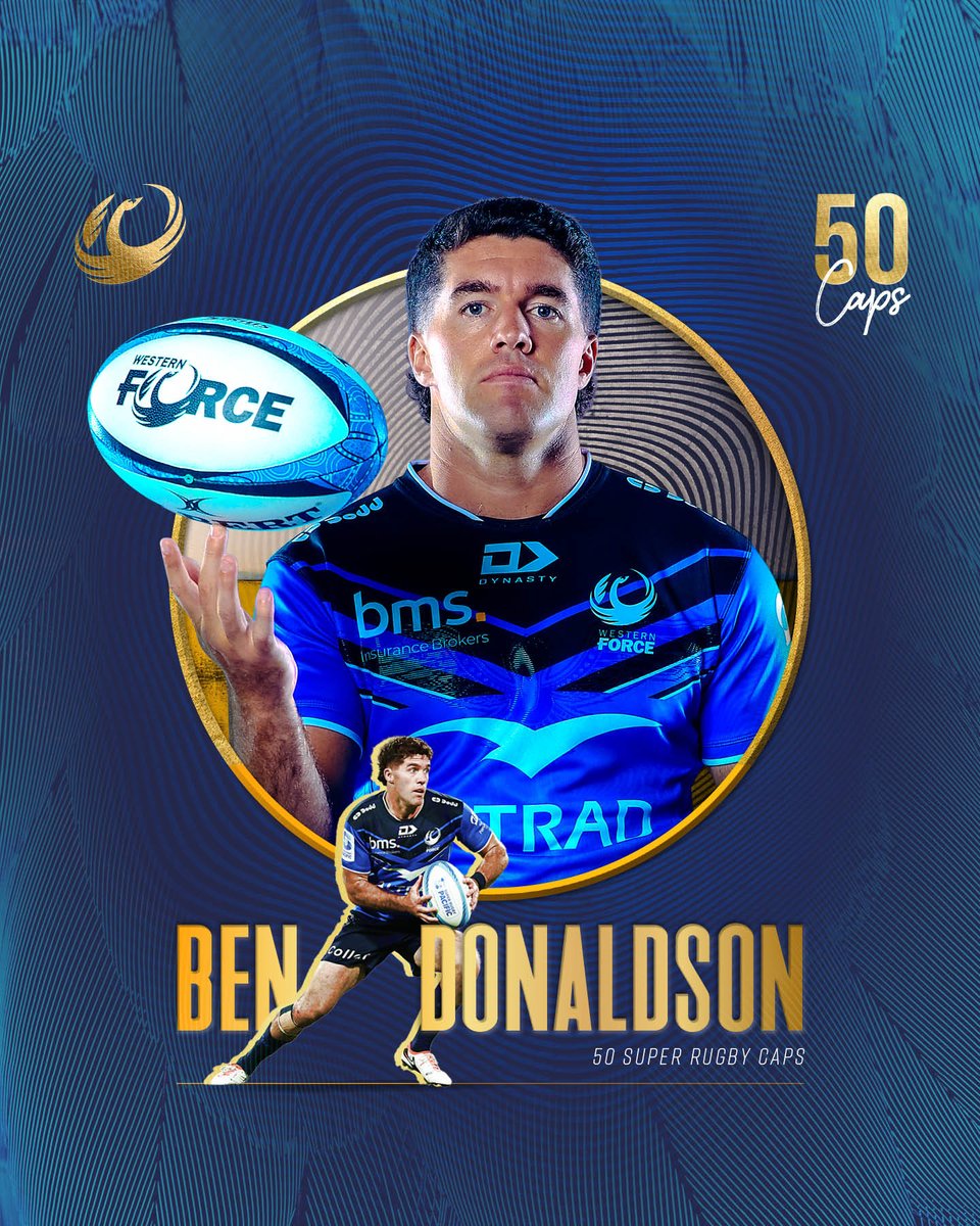 It's a double 50 cap celebration! 🎊👏

Both Ben Donaldson and Harry Hoopert will earn their 50th Super Rugby Caps today when we take on the NSW Waratahs at HBF Park! 

Please join us in congratulating these legends on their achievement 👏👏

#FORvWAR #50caps