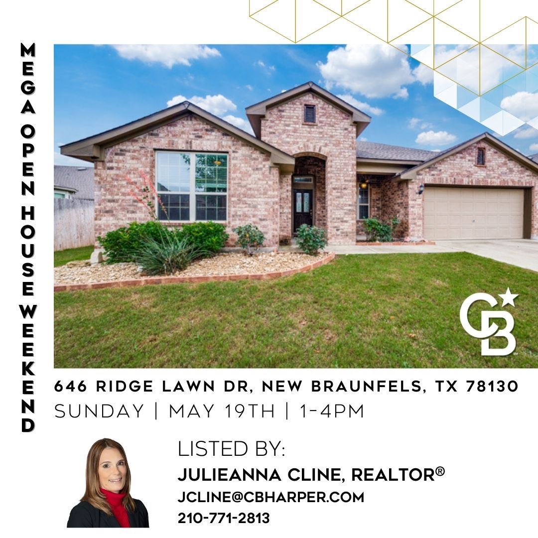 Move2SATexas's tweet image. Mega #openhouse weekend!  Visit #NewBraunfels Sunday, May 19th to tour this amazing, 3BR, 2BA, pre-owned, #DavidWeekley home!  bit.ly/openhouse-ridg…. Seller offering $10K #interestrate buy-down!  Don't miss out on this quality-built, gem!