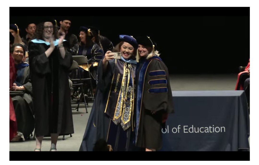 So much joy tonight! Just a sample of the celebration at our 130th commencement. We're so proud of our brilliant and dedicated School of Ed graduates!! #CalGrad #Classof2024 #GoBears