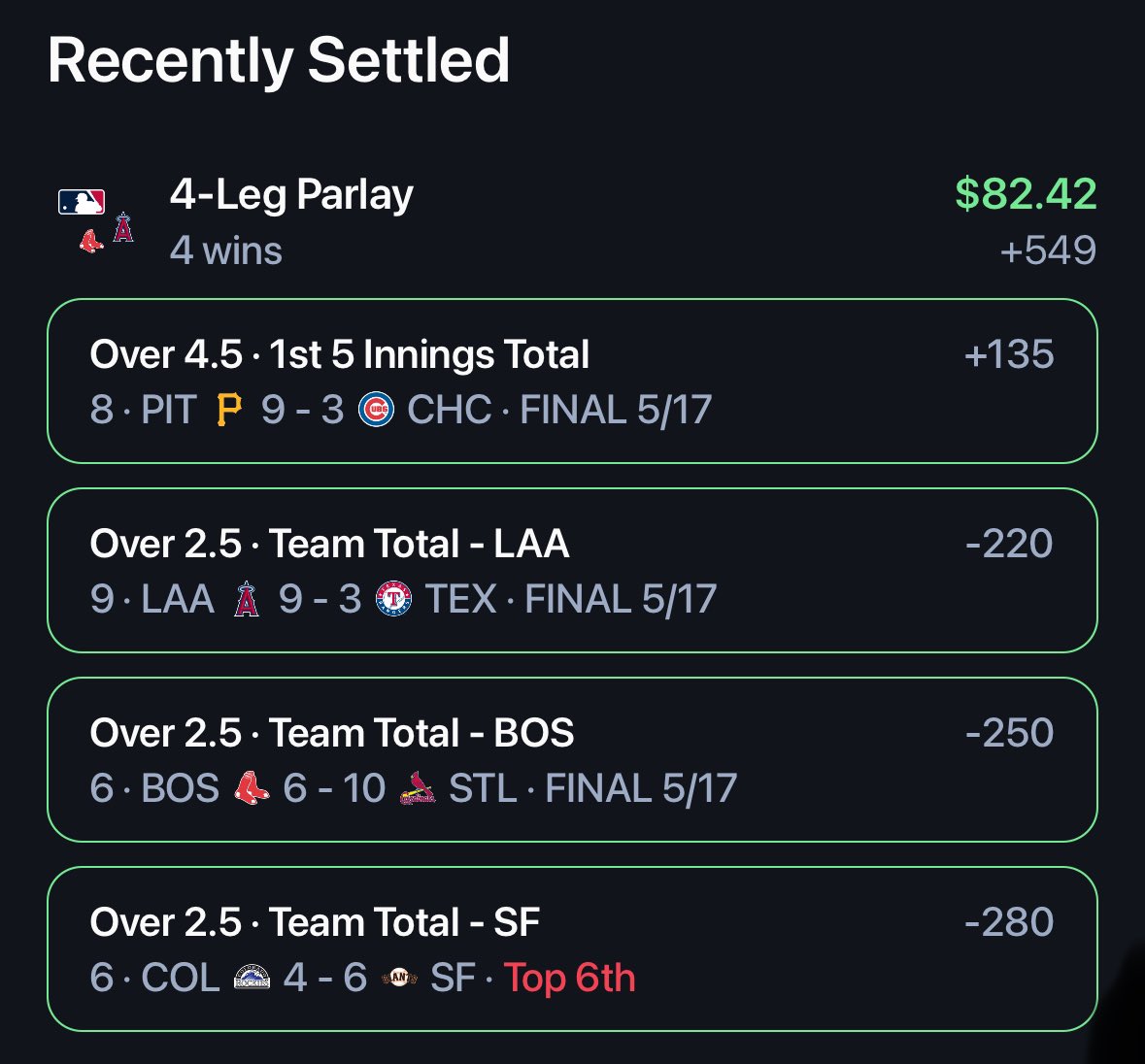 And again! My god the heater this week has been NUTS! 🤝 @SourcedBetting free trial here- whop.com/sourcedbetting…