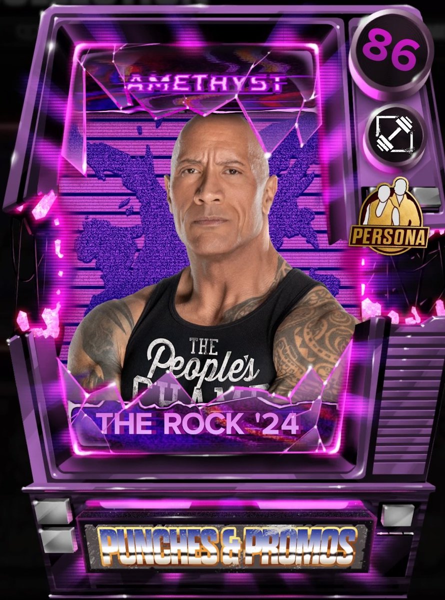 For those interested in the Rock '24 Persona card in #WWE2K24, here's what you need to know! • No updated entrance/theme • Heel Bloodline commentary lines • Uneditable in CAS (Info via @ThisGenGamingYT) IMO just download @WhatsTheStatus Rock '24...