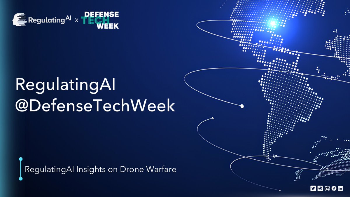 Excited to announce RegulatingAI's participation in #DefenseTechWeek on May 21st! 

Explore the latest in #CyberSecurity, #AI, and #JADC2 innovations shaping the future of U.S. defense.

 Join us at the forefront of technology and national security.

Learn More: