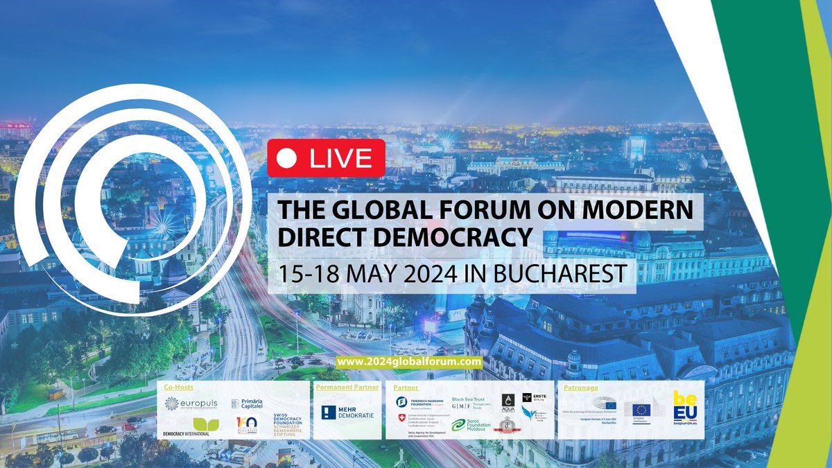 Join us live now! 
🔗 democracy.community/2024-global-fo…

#GFMDD
#GFMDD2024