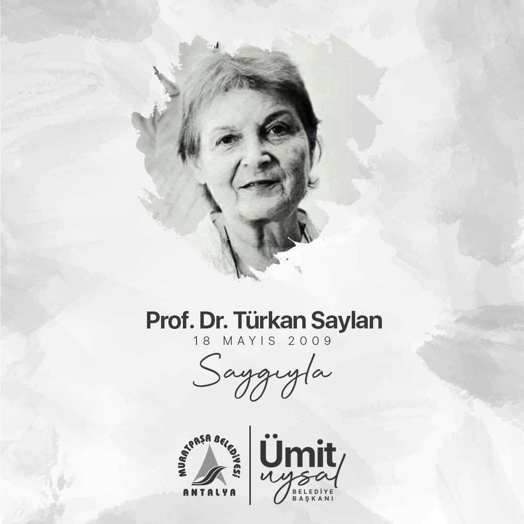 Tüm yaşamını eğitime, bilime, çağdaşlığa adamış Cumhuriyet kadını, umudun adı Prof. Dr. Türkan Saylan'ı saygı, minnet ve şükranla anıyorum. #TurkanSaylan