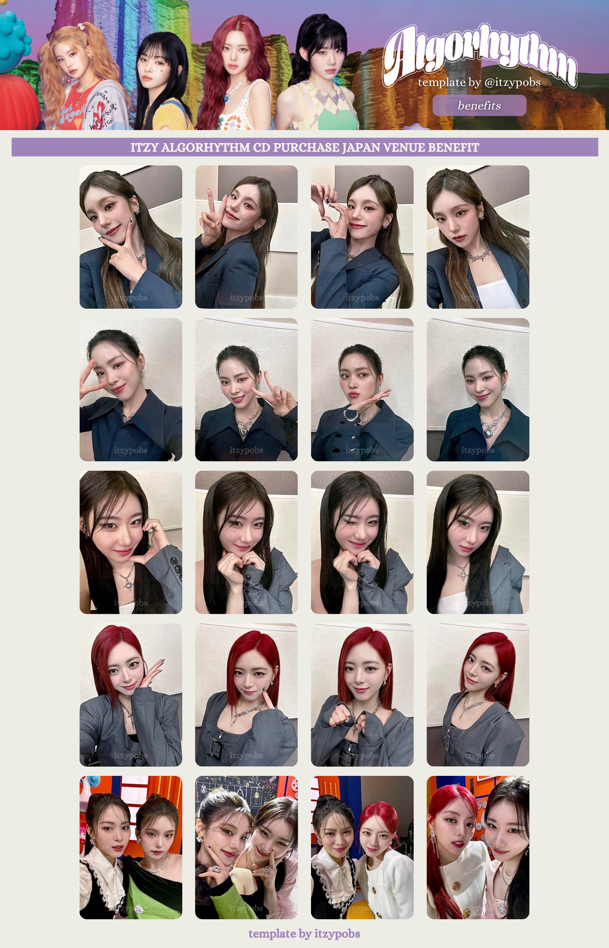Amazon.co.jp: ITZY チェリョン トレカ Algorithm リリース