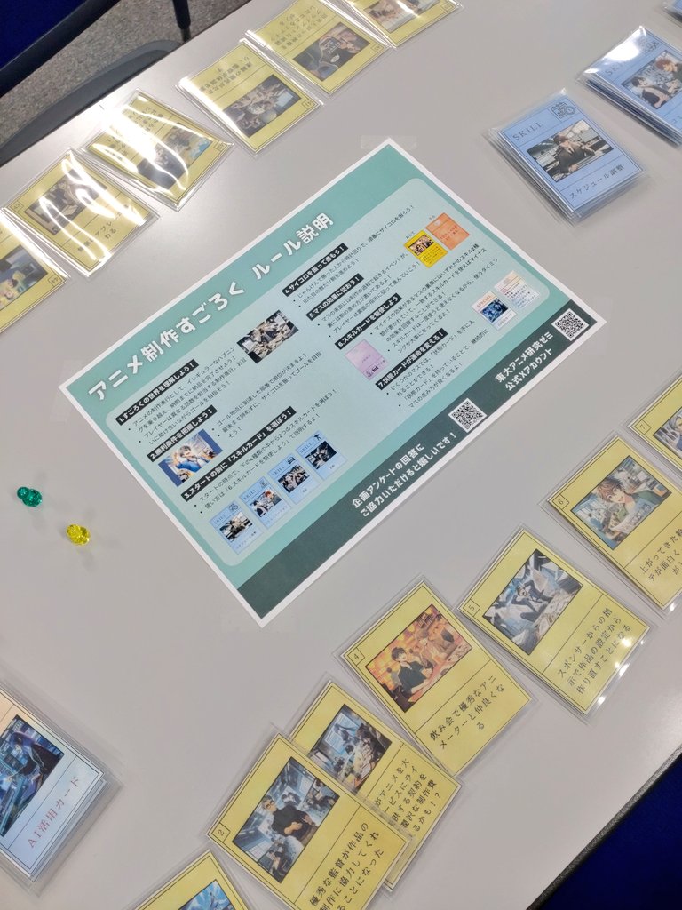 今日はしごおわで歩いてたら人がめっちゃ吸い込まれてる👀ってなって調べたら東大の文化祭「#五月祭」の開催日🙌
これは…！と初めての東大に潜入しました🤩
兎に角広いし模擬店も人も多いし😂
展示催事も沢山見てきた中に「東大アニメフェス」なるものが🧐
アニメ制作すごろくが凄かった😆→続く