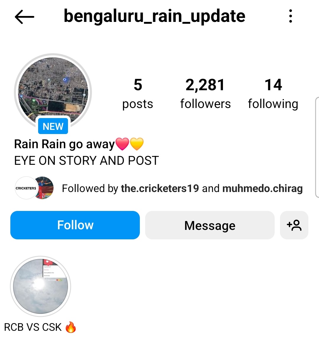 They literally made a page to update weather near Stadium 😂

Aapda ko Avsar me badalna 😇

#ipl #RCBvsCSK