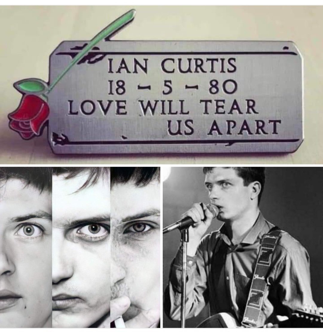 PASSED AWAY 44 YEARS AGO TODAY.... #RIP #iancurtis #joydivision