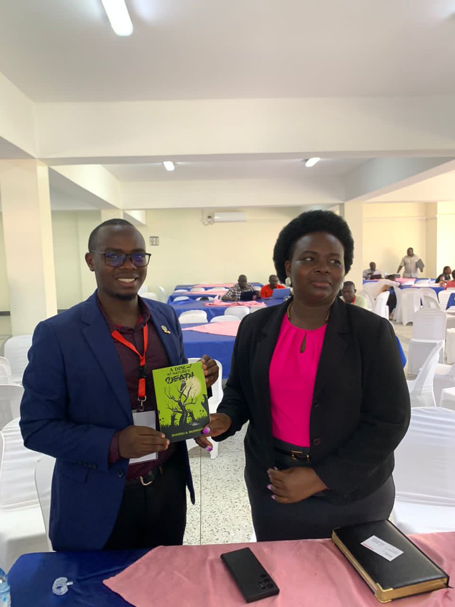 Hon @AmonginJ was part of the Climate Justice symposium, her words resonated with all of us, 
she emphasized the importance of solidarity and collective action in the fight for climate justice.
A very inspiring contribution! 

She supported Me!
#ClimateJusticeWeekUG
@norbertmao