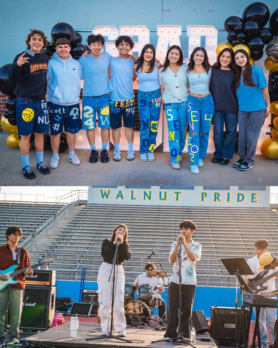 Ryan Maine (@ryanjmaine) on Twitter photo Tonight we kicked off the start of celebrating the Class of 2024 with Senior Sunset! ๐
Live bands, tacos, photo booths, a 24 ft dessert table, games, and much more!
Thank you <a href="/walnuthighcc/">Walnut High Community Club</a> for making it an amazing night!
Soak in these last moments Seniors! Tonight we kicked off the start of celebrating the Class of 2024 with Senior Sunset! ๐
Live bands, tacos, photo booths, a 24 ft dessert table, games, and much more!
Thank you <a href="/walnuthighcc/">Walnut High Community Club</a> for making it an amazing night!
Soak in these last moments Seniors!