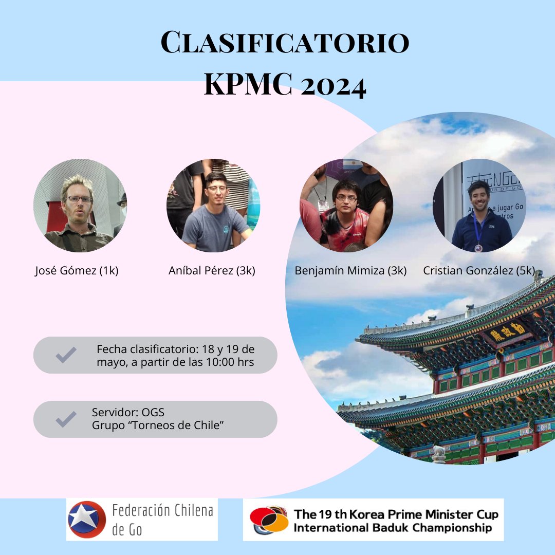 fechgo's tweet image. Hoy comienza el Clasificatorio KPMC 2024.
Transmisión en vivo en el servidor OGS y a través de Youtube en youtube.com/live/kmVsLfXQe…