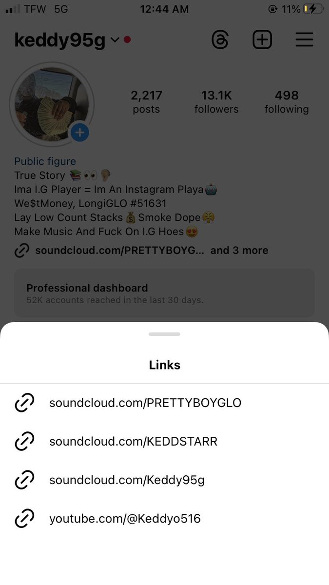 keddy95g's tweet image. #Follow , #Like , #DirectMessage
If You Talking Bandz And Buisness
Been Up Since 6am So Talk Niceee