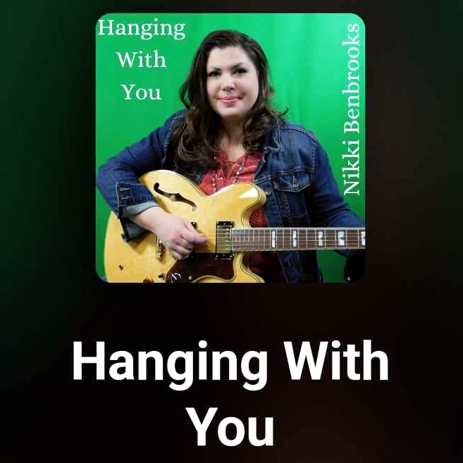 New Song Alert! My latest song 'Hanging With You' will be released on Monday, May 20th! I played my guitar on this recording! This melody is very close to my heart, because I wrote the words, guitar chords & sang the vocals!
