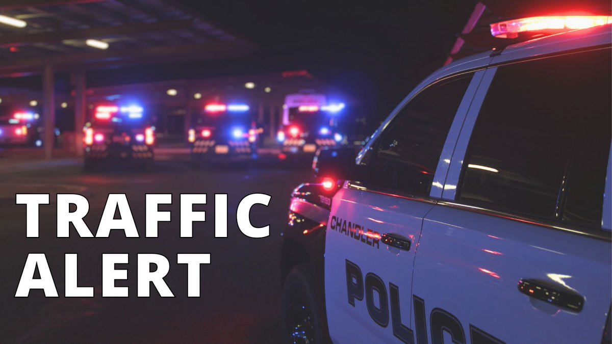 #TrafficAlert Vehicle collision Price Rd/Frye Rd.  All eastbound lanes shut down.  Please use Chandler Bl for all eastbound and westbound traffic as an alternate route.