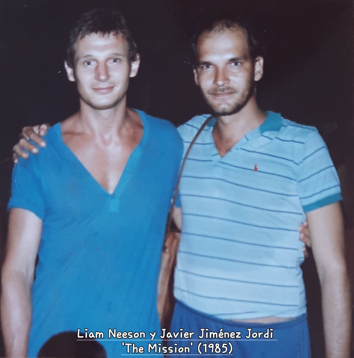 Liam Neeson & el viejo Javi ('The Mission' / 1985)
