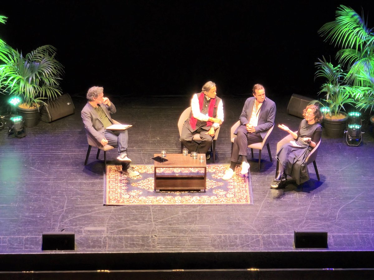 G A B I 🇻🇺🇷🇪 (@yeyelc2) on Twitter photo An insightful analysis of the upcoming 2024 elections, which will have a significant impact on approximately 4 billion people worldwide. I wish they had given the panel a longer times allotment. <a href="/ShashiTharoor/">Shashi Tharoor</a> <a href="/peterfrankopan/">Peter Frankopan</a> <a href="/annafifield/">Anna Fifield</a> #AucklandWritersFestival An insightful analysis of the upcoming 2024 elections, which will have a significant impact on approximately 4 billion people worldwide. I wish they had given the panel a longer times allotment. <a href="/ShashiTharoor/">Shashi Tharoor</a> <a href="/peterfrankopan/">Peter Frankopan</a> <a href="/annafifield/">Anna Fifield</a> #AucklandWritersFestival