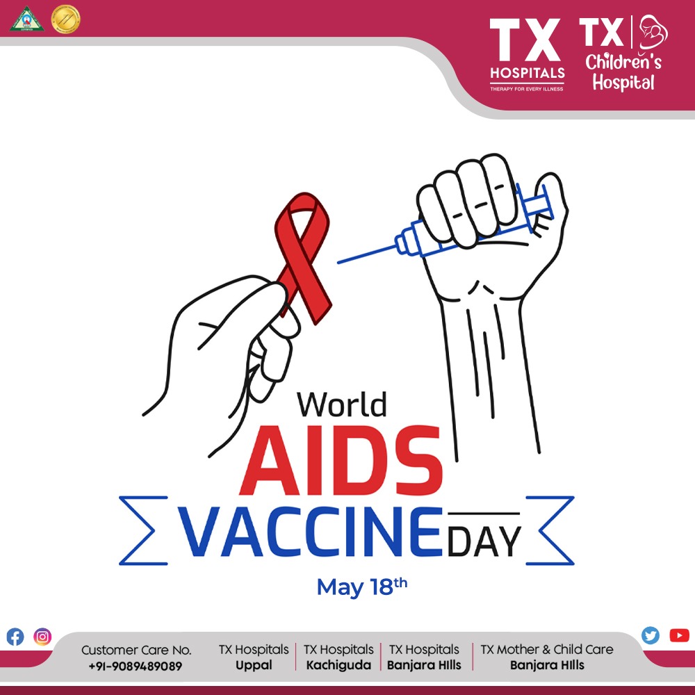 World AIDS Vaccine Day: Supporting the quest for an HIV vaccine. Spread hope and awareness. 🌍 #WorldAIDSVaccineDay #HIVAwareness #TXH #TXHospitals