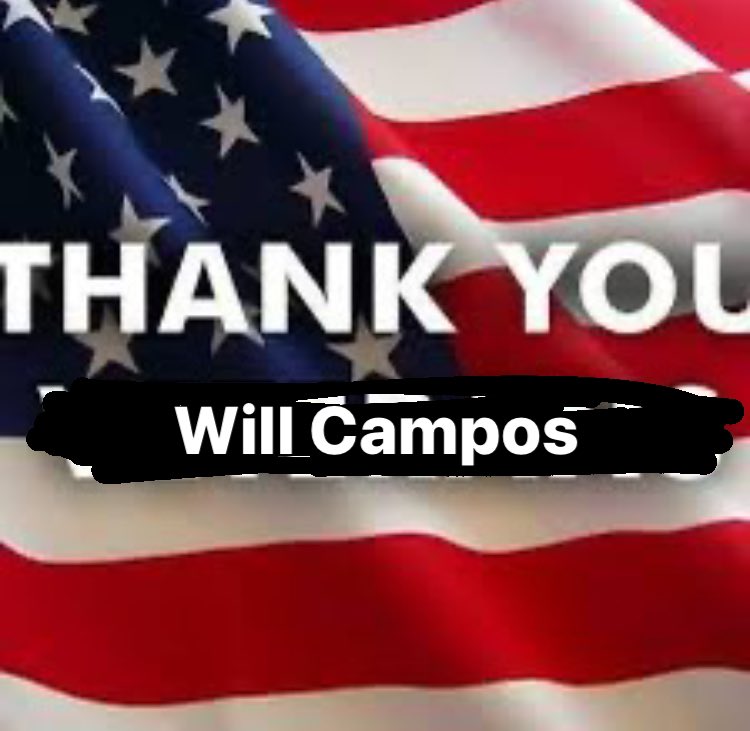 have you thanked will campos today