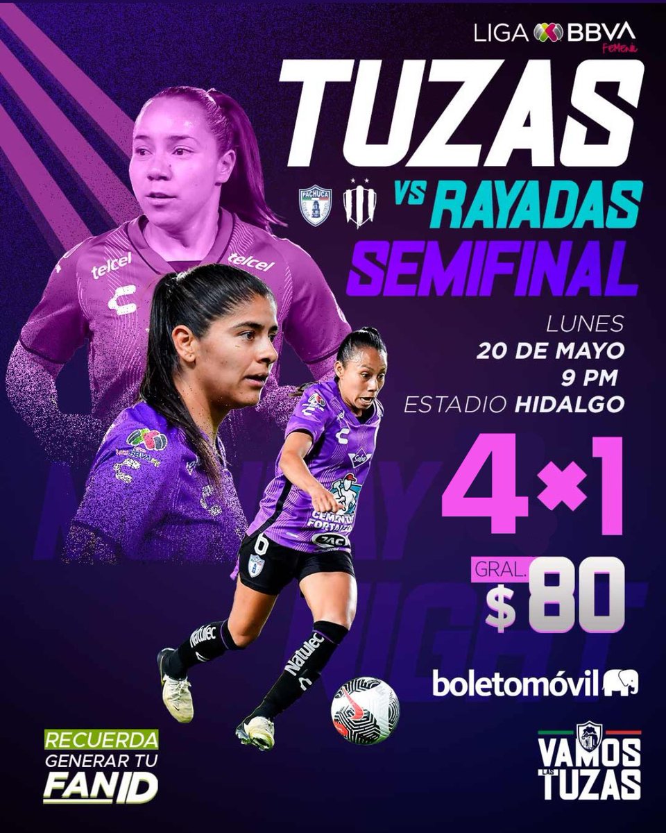 💜 | ¡HOY MÁS QUE NUNCA TODOS CON LAS TUZAS! 

#VamosLasTuzas💜