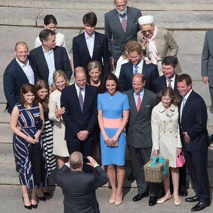 #britishRoyals
Where is Kate?