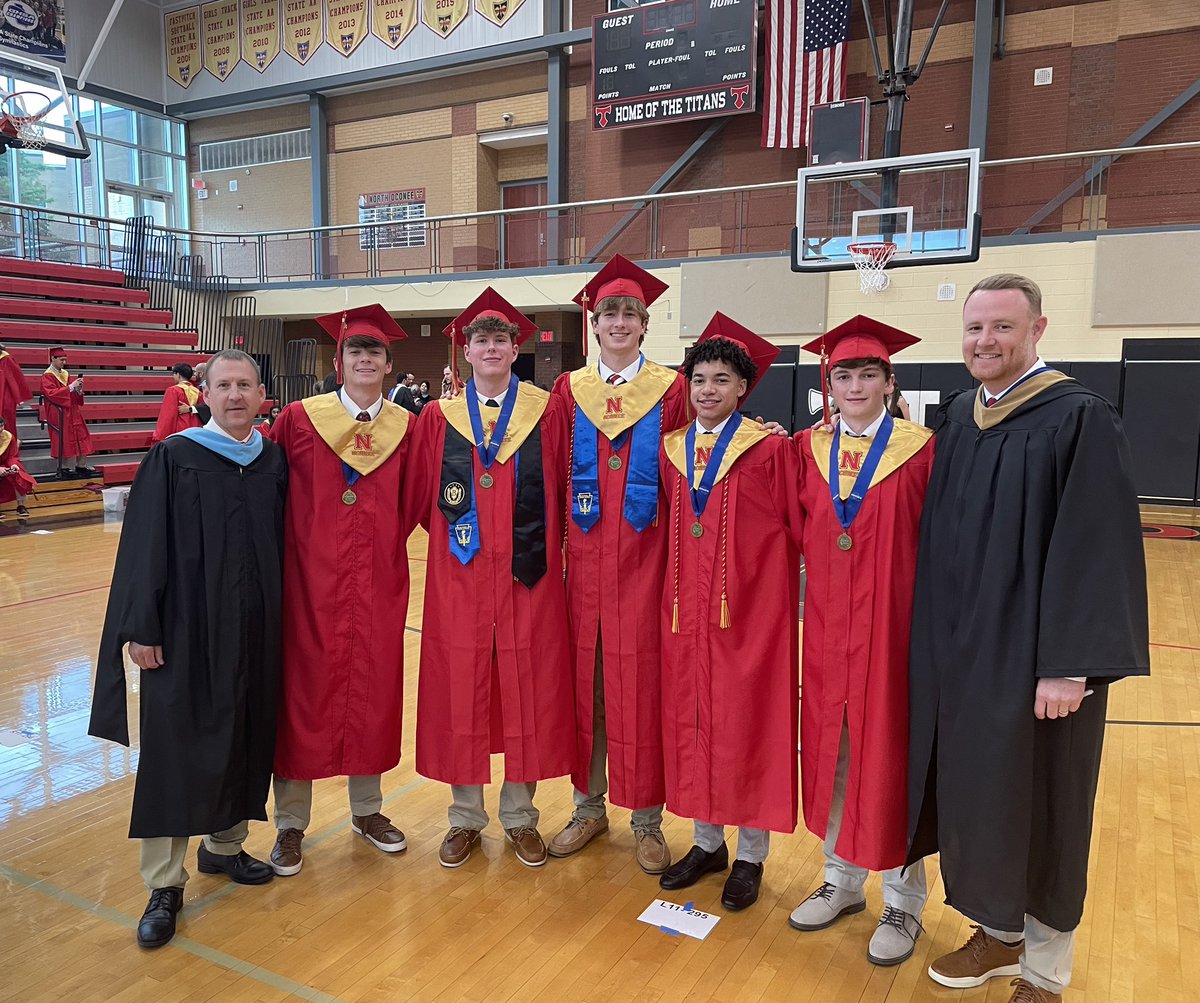 North Oconee Titans Basketball (@nohstitansbball) on Twitter photo The C/O 2024 State Champs have graduated. We’re so
proud of this group who left no stone unturned in their careers! Great Titans & Great Men! Congratulations <a href="/ByrdCarter0/">ByrdCarter</a> <a href="/chasescott_05/">Chase Scott</a> <a href="/EvanCMontgomery/">Evan Montgomery</a> <a href="/JustinPayne2024/">Justin Payne</a> & <a href="/ShepThompson1/">Sheperd Thompson</a>
Champions on & off the court & in life! The C/O 2024 State Champs have graduated. We’re so
proud of this group who left no stone unturned in their careers! Great Titans & Great Men! Congratulations <a href="/ByrdCarter0/">ByrdCarter</a> <a href="/chasescott_05/">Chase Scott</a> <a href="/EvanCMontgomery/">Evan Montgomery</a> <a href="/JustinPayne2024/">Justin Payne</a> & <a href="/ShepThompson1/">Sheperd Thompson</a>
Champions on & off the court & in life!