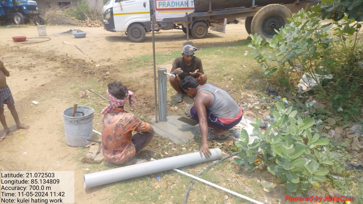 In Munda sahi of Kulei GP the solar dual pump has been repaired and water supply is running smoothly.@angul_dm @PRDeptOdisha @PradeepJenaIAS