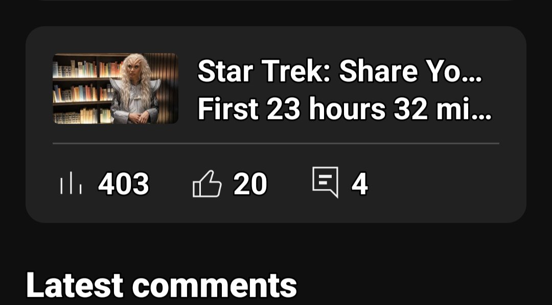 I condemn so called #StarTrek show Discovery.
It's trash 

 I say this as the Leader of the Largest Independent NuTrek viewing community.
All NuTrek is trash.
They're not gonna sodomize the corpse of Star Trek in the Dark 
I'm going to call them out. Every time.
 #ShareYourPain