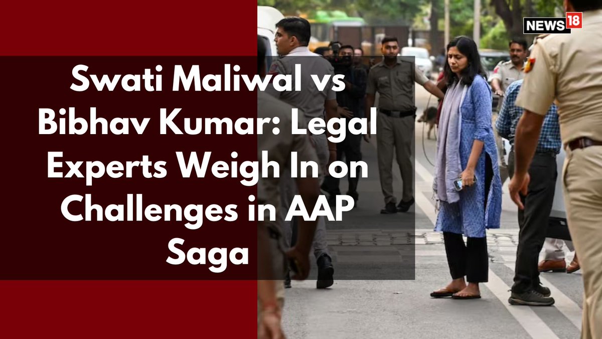 Experts say the counter-complaint by Kejriwal’s aide, delay in FIR as well as Maliwal’s medical exam may pose new hurdles in a row that has the AAP in damage-control mode #SwatiMaliwal #BibhavKumar #AamAadmiParty Reported by: @Arunima24 news18.com/india/swati-ma…