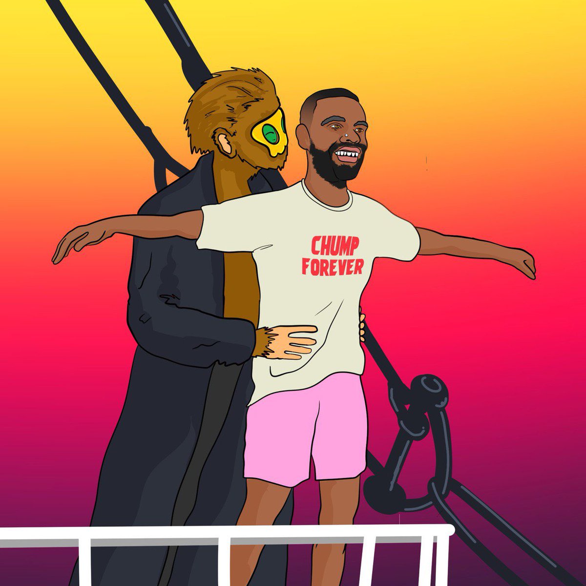 🚨 giveaway! 🚨 

200k $Chump tokens to 10 lucky winners after 48 hours. 

🐒 follow <a href="/SolChumps/">SOLANA CHUMPS</a> &amp; @ChumpDonal17911 

🐒 LIKE, RT and Tag 3 Friends 

Go.