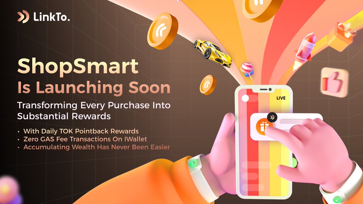 #ShopSmart is launching soon, transforming every purchase into substantial rewards!

Launch Time: May 19, 2024

Come and start your journey to wealth!