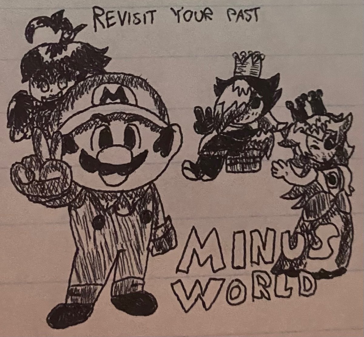 MINUS WORLD - REVISIT YOUR PAST
(The end of saga begins near 👀)
#Mario #Wapeach #PrincessPeach #Vampire #PrincessDaisy #SuperMarioBros #MinusWorld