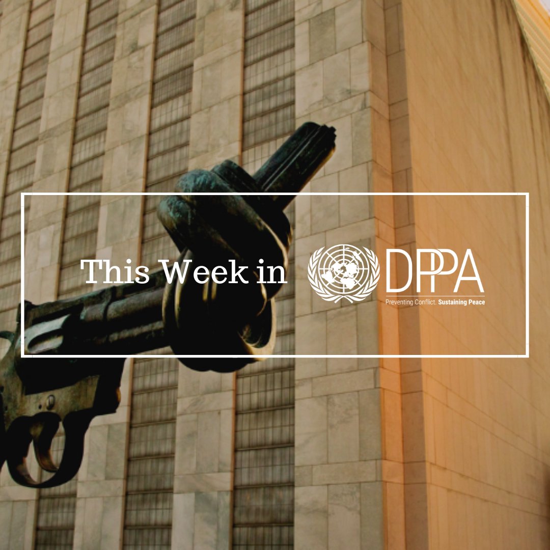 'This Week in DPPA': Security Council discusses Iraq and Yemen; @UNPeacebuilding visits São Tomé and Príncipe; @UNIraq organizes training to combat workplace harassment of women; @UNRCCA hosts Regional Expert Council on returnee reintegration and more: dppa.un.org/en/week-dppa-1…