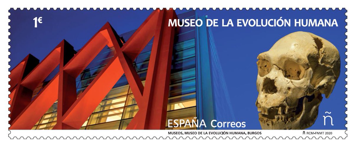 FILATELIA
Museo de la Evolución Humana, Burgos (España, 2020)