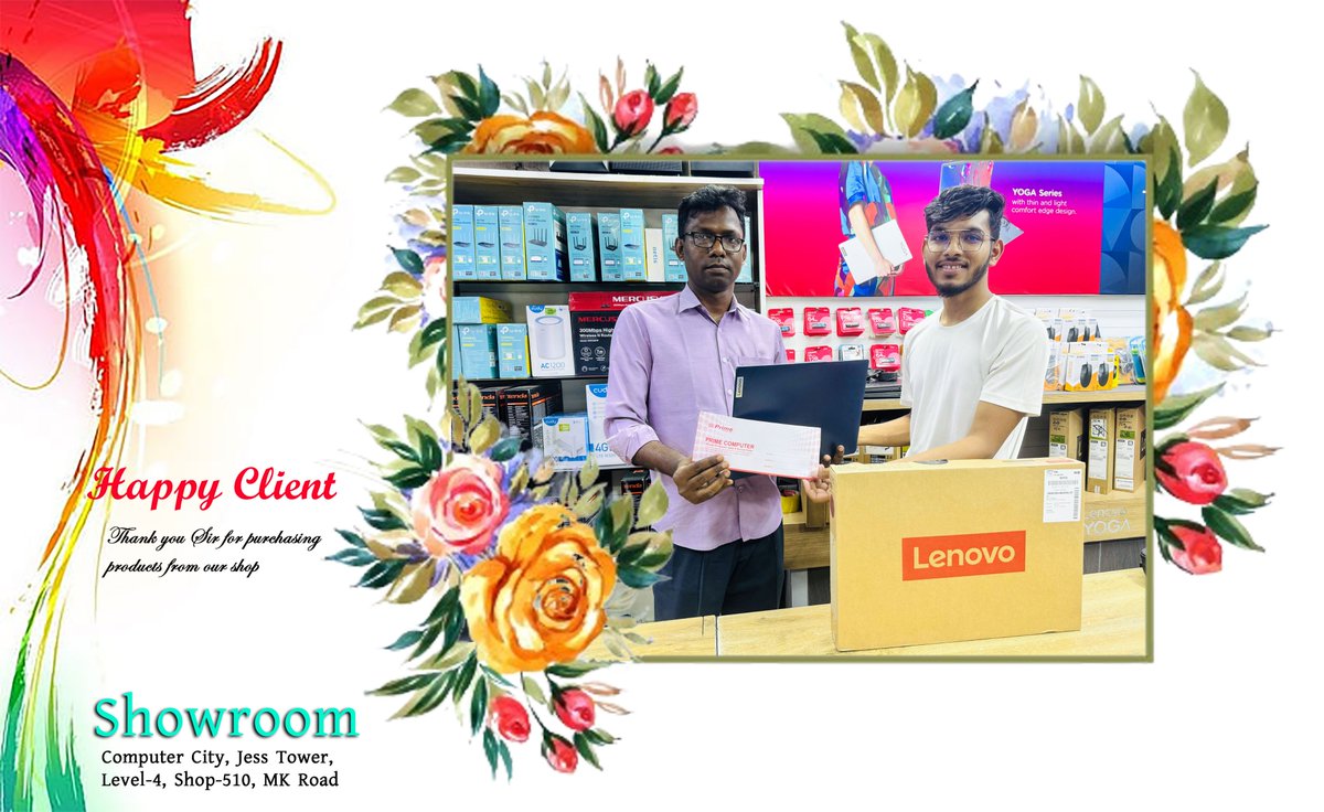 primescomputers's tweet image. ধন্যবাদ ভাইয়া, আমাদের পরিবারের সদস্য হওয়ার জন্য📷📷📷
primecomputer.com.bd
#primecomputer
#primecomputerbd
#PrimeVideoCreatoror📷