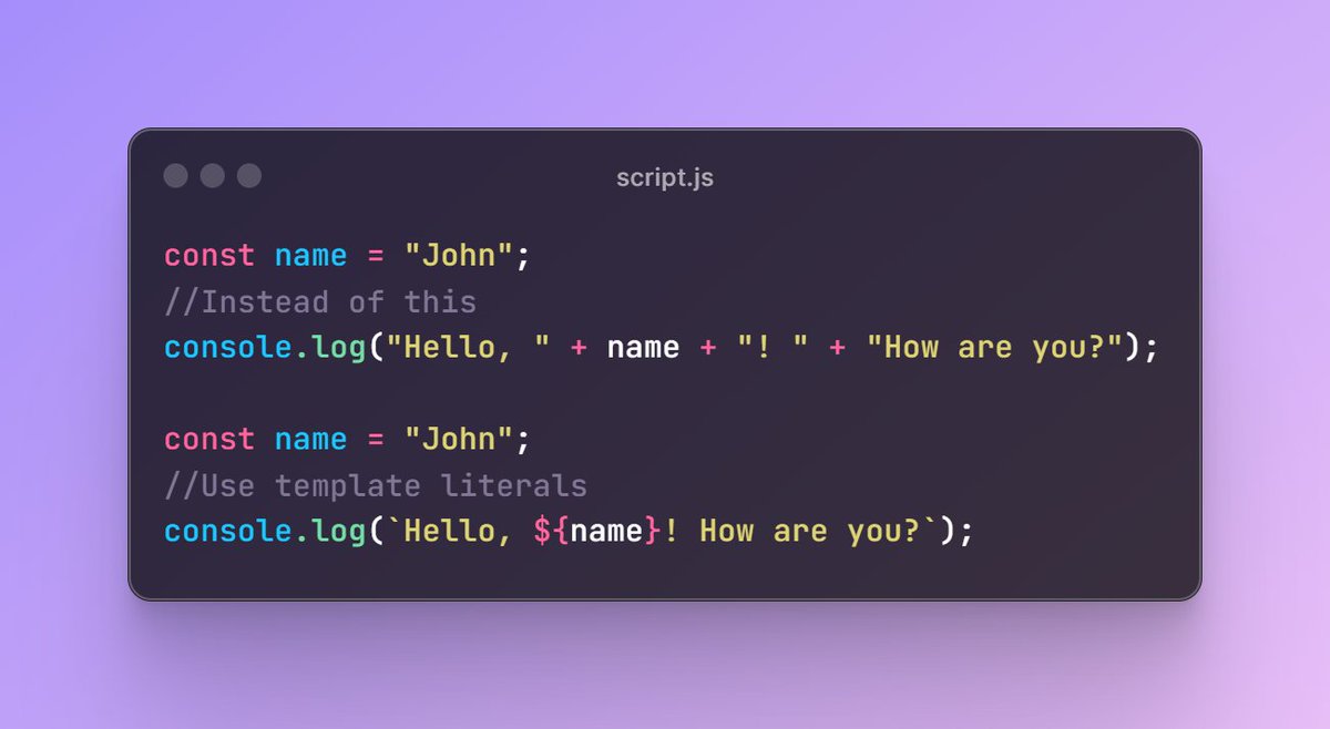 Shefali__J's tweet photo. JavaScript Tip💡 https://t.co/Giw1cd4Na8