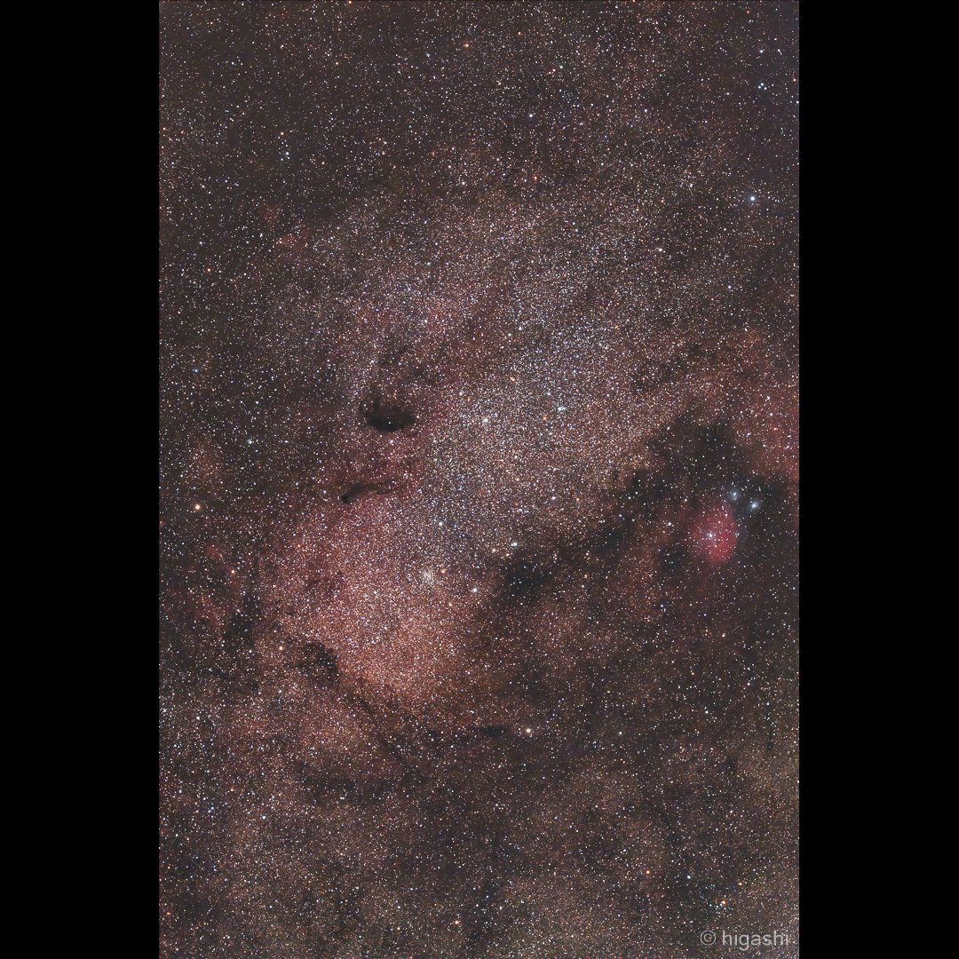 昨晩は薄雲が多くて歩留まり悪かったですが、少し撮影できました😄

Messier 24
May 18, 2024
Odawara City, Kanagawa Pref., Japan
ZWO ASI2600MCP, Askar 65PHQ+Reducer
Optolong L-QEF: 120sec*32
#天体写真 #Astrophotography