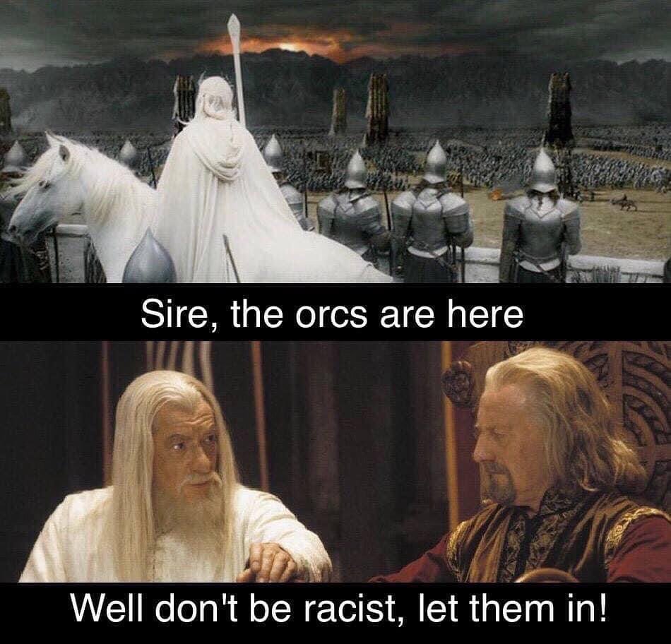 Lord of the Rings if it was filmed today: