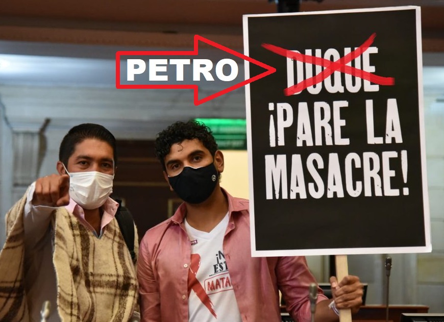 @santiuribedel10 #SOSPor Colombia En Manos de Petro 

VIOLENCIA ARMADA 
___ El 14 de mayo ocurrió la masacre #23 de 2024: tinyurl.com/2bxdf2pt 
___ En 2023 se registraron 98 masacres: tinyurl.com/5n7x79sn