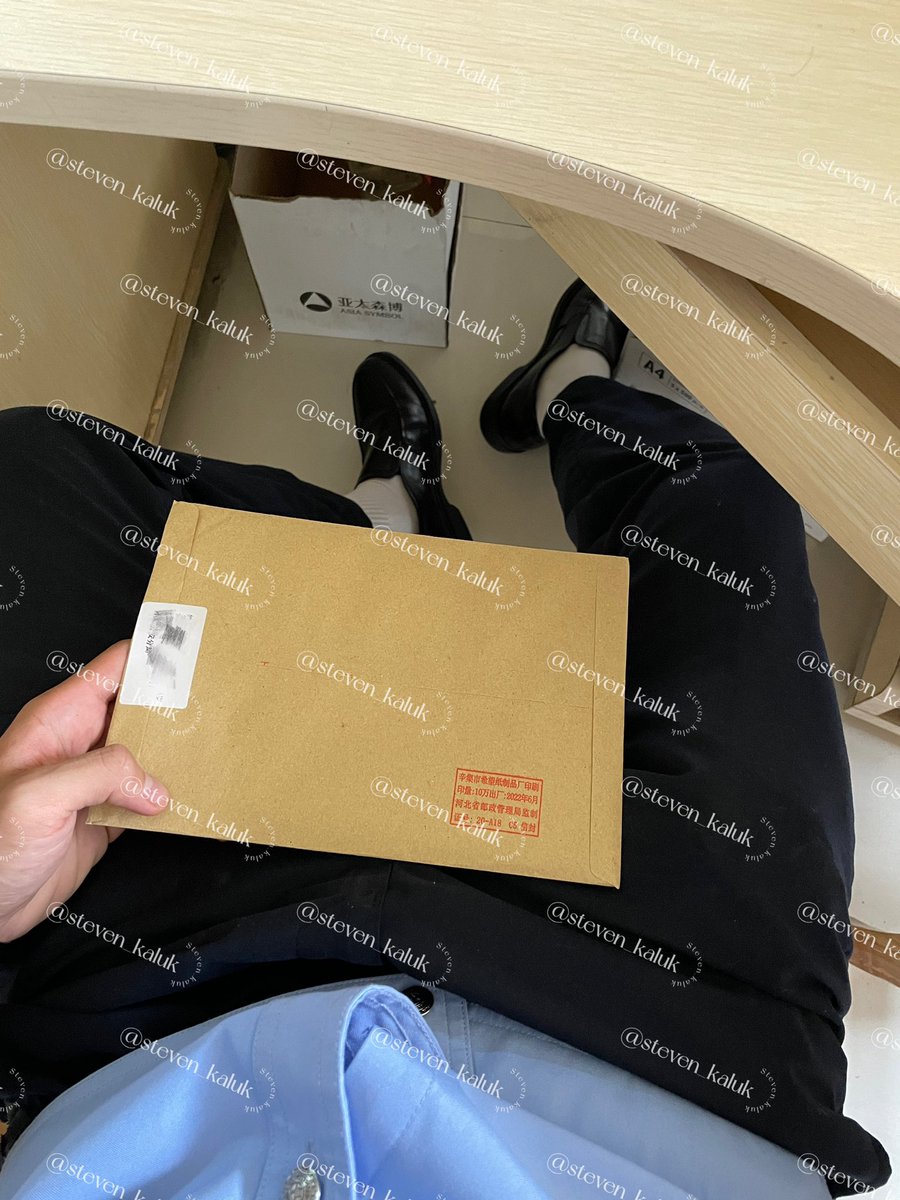 收信封的一天！愿健康。