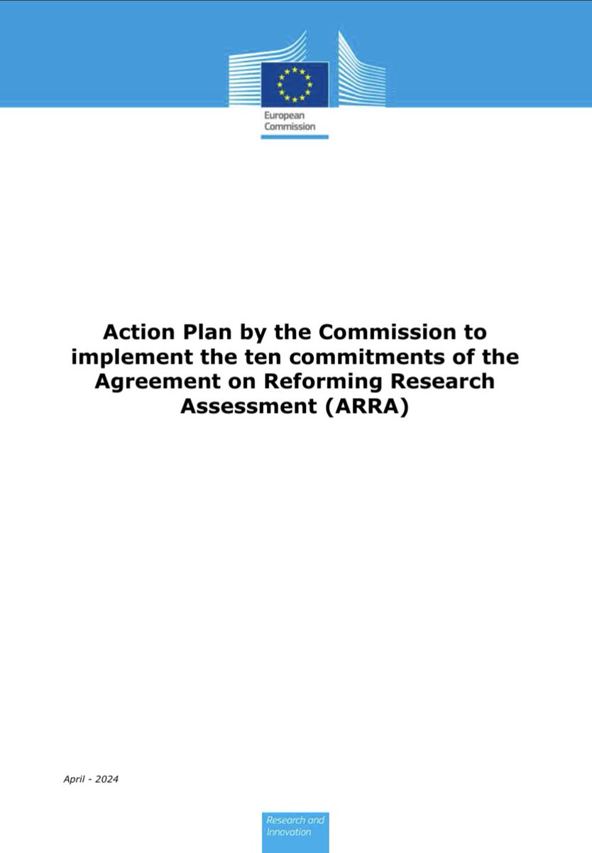 Reforming research assessment can ensure fairer practices in hiring, researcher support and awarding research funding. The European Commission has published an Action Plan to implement the ten commitments of the Agreement on Reforming Research Assessment. research-and-innovation.ec.europa.eu/document/downl…