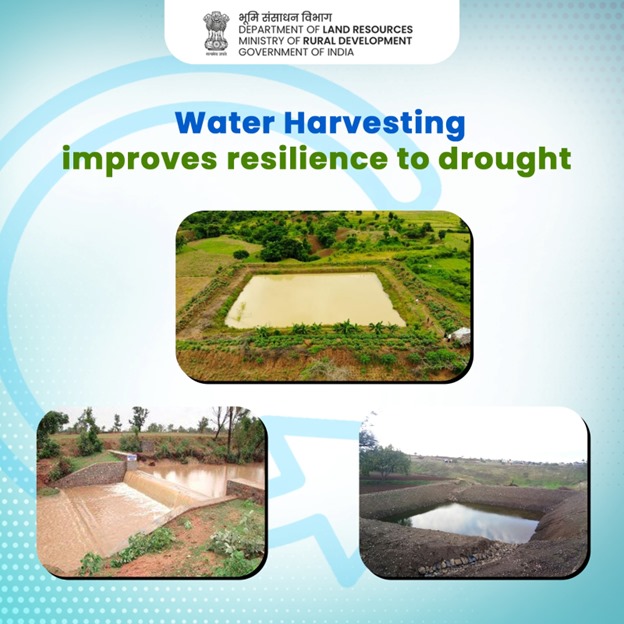 Water harvesting structures like Check Dam, Farm Pond, and Percolation Tanks etc are relatively simple methods to build resilience to deal with water scarcity and droughts in semi-arid and arid areas.
#WaterHarvesting #WaterConservation #SoilConservation #SaveWater #SaveSoil